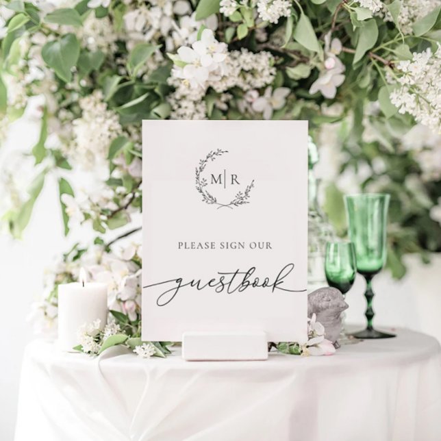 Poster Sinal de Guestbook (Criador carregado)