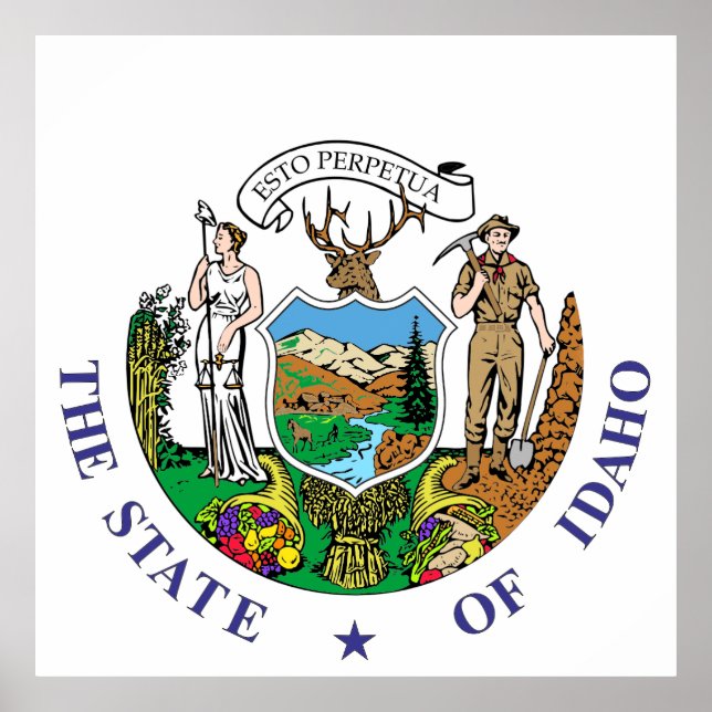 Poster sinal de Idaho (Frente)