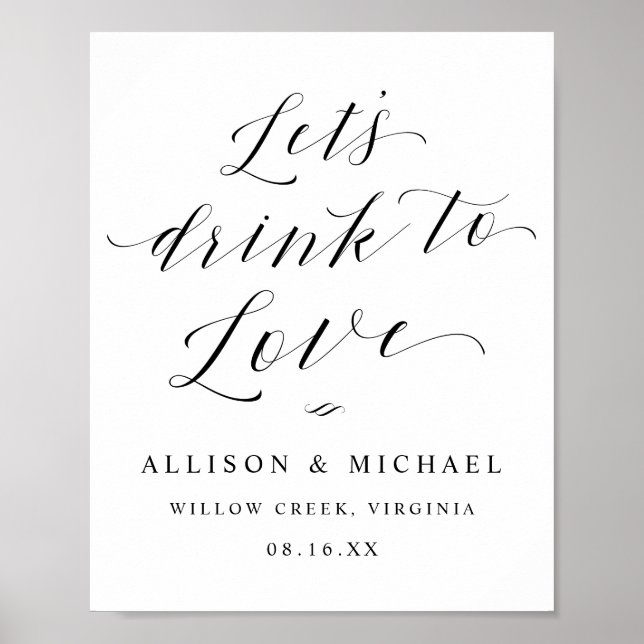 Poster Sinal de Janto de Recepção de Script de vamos para (Frente)