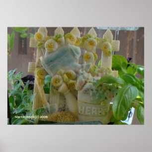 Póster Sinal de Jardim Herb
