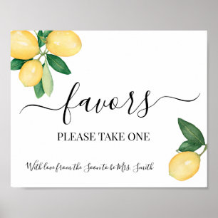 Poster Sinal de Lembranças de Casamento