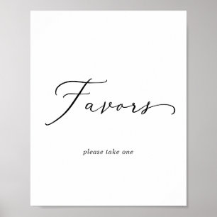 Poster Sinal de Lembranças de Casamento com Caligrafia Pr