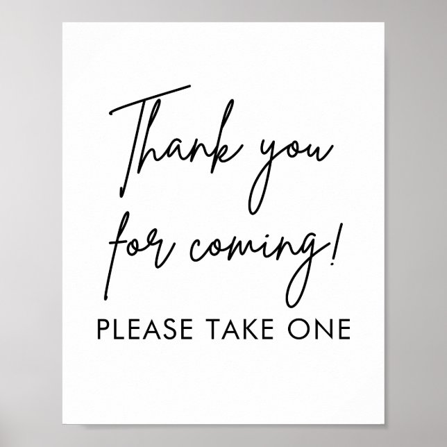 Poster Sinal de Lembrancinhas de Casamento para Imprimir  (Frente)