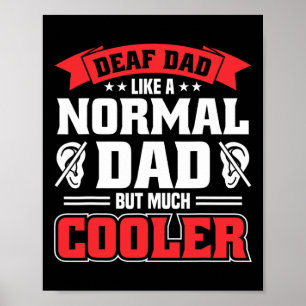 Poster Sinal de Linguagem de Menores Consciência Deficien