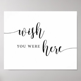 Poster Sinal de Livro de Registro de Convidados de Casame