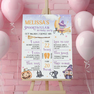 Poster Sinal de Marcenaria de Primeiro Aniversário