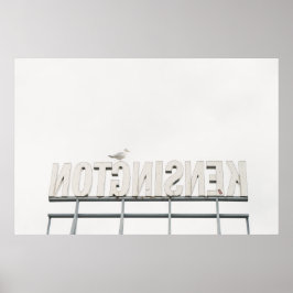 POSTER SINAL DE MERCADO KENSINGTON, TORONTO, CANADÁ