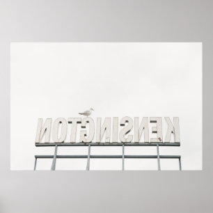 POSTER SINAL DE MERCADO KENSINGTON, TORONTO, CANADÁ