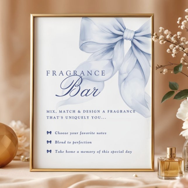 Poster Sinal de Mesa do Chá de panela azul (Criador carregado)