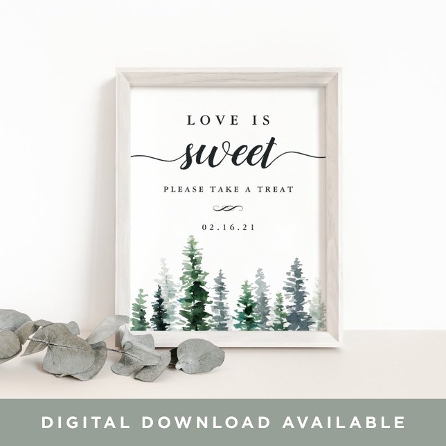 Poster Sinal de Mesa do deserto de calçados de madeira (Criador carregado)