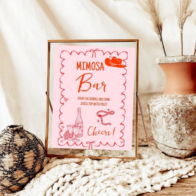 Poster Sinal de Mesa do último Rodeo Mimosa em Nashville (Criador carregado)