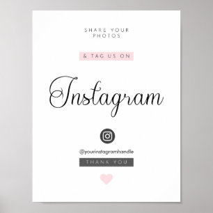 Poster Sinal de Mídia Social Aluguer Airbnb/Férias