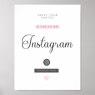 Poster Sinal de Mídia Social Aluguer Airbnb/Férias