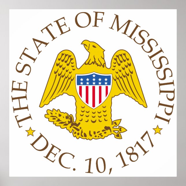 Poster Sinal de Mississippi (Frente)