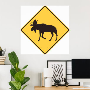 Poster Sinal de Moose Road
