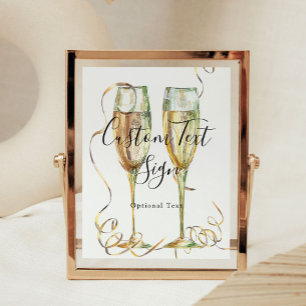 Poster Sinal de Partido Moderno