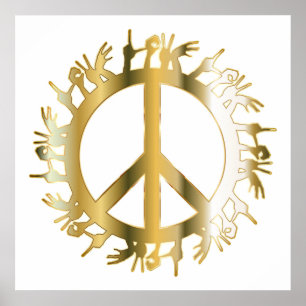 PÓSTER SINAL DE PAZ DO AMOR
