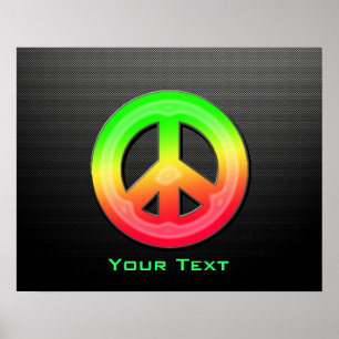 Poster Sinal de paz lustroso