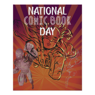 Póster Sinal de Poster do Dia Nacional do Livro