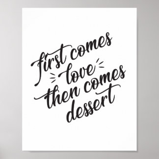 Poster Sinal de Primeiro Vem o Amor, Depois Vem a Sobreme