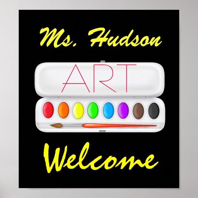 Poster / Sinal de Professores - SRF (Frente)