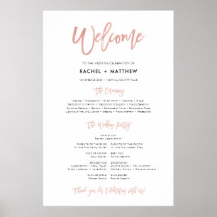Poster Sinal de Programa de Casamento Conto de Fadas Mode