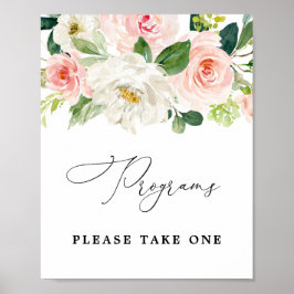 Poster Sinal de Programas Por Favor Pegue Um