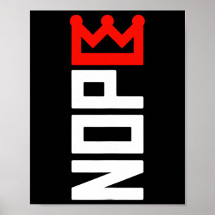 Poster Sinal de Protesto Sem Kings Vertical