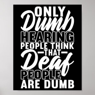 Poster Sinal de Sinal Americano Sensibilização para o Sur