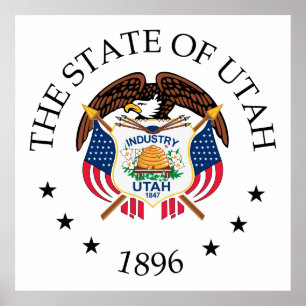 Poster Sinal de Utah