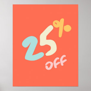 Poster Sinal de venda Boutique, cartaz da loja de varejo,