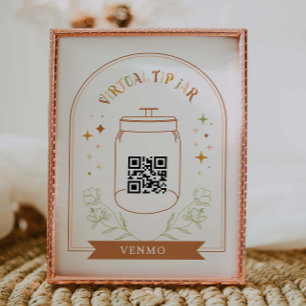 Poster Sinal de verificação do sinal de caixa Pequena emp