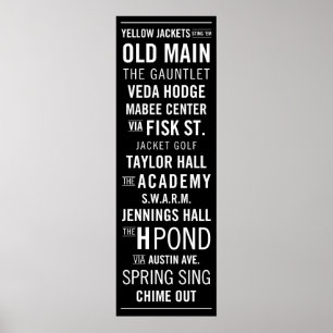 Poster Sinal do metro de Howard Payne