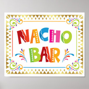 Poster Sinal do partido Fiesta BAR NACHO