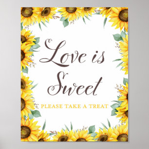 Poster Sinal do Partido Sunflower