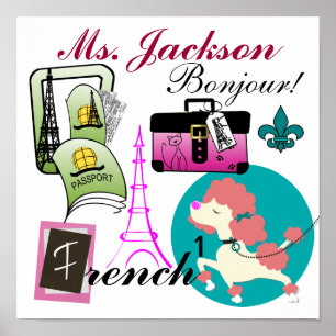 Poster / Sinal do professor francês - SRF