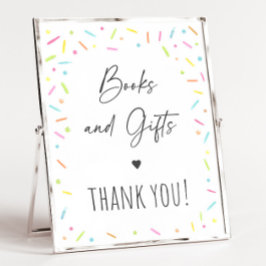 Poster Sinal do Rainbow Baby Sprinkle Livros & Gifts