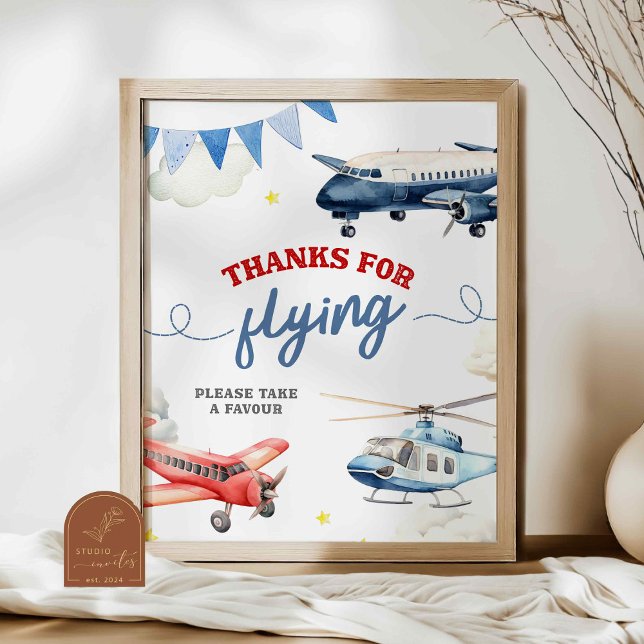 Poster Sinal personalizado de agradecimento de aniversári (Criador carregado)