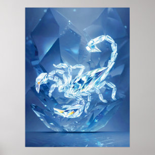Poster Sinal Scorpio Zodiac