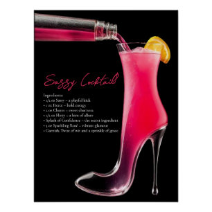 Póster Sinal Stiletto e Bar
