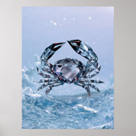 Poster Sinal Zodiac cancer