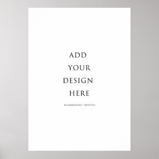 Poster Sinalização/Poster de 20"x28" (51x71 cm)