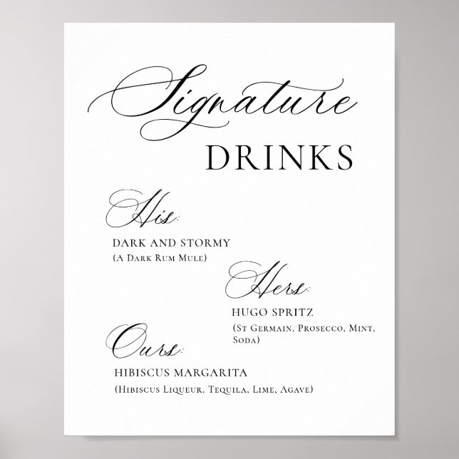 Poster Sinalização Simples E Elegante, Drama Casamento (Frente)