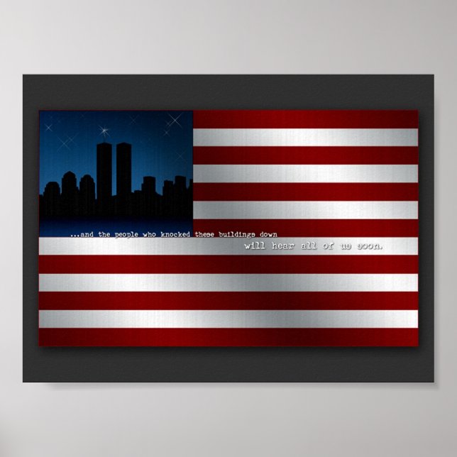 Poster Sinalizador 9-11 (Frente)