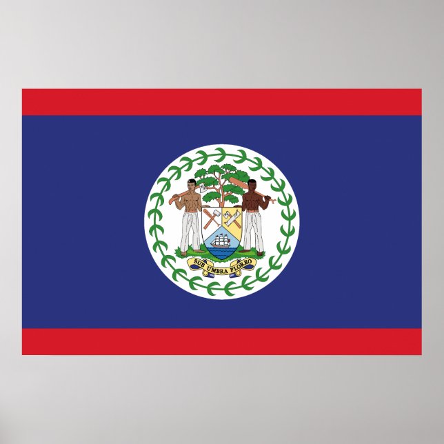 Poster Sinalizador Belize (Frente)