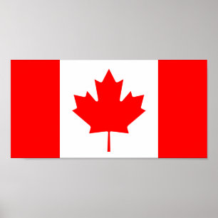 Poster Sinalizador Canadá