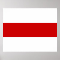 Sinalizador da Bielorrússia (Vermelho e Branco)
