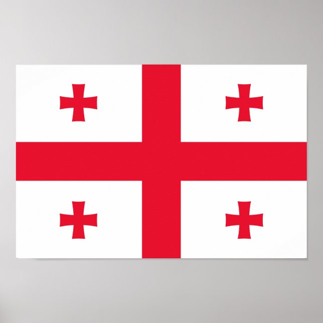 Poster Sinalizador da Geórgia (Frente)