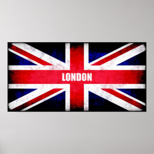 Poster Sinalizador da Inglaterra / Tomada da União