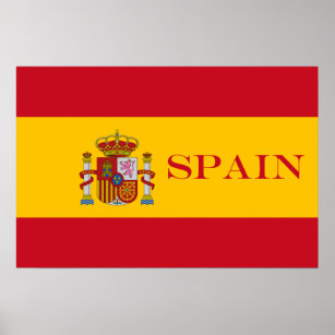 Póster Sinalizador de espanha - Bandera de Espana
